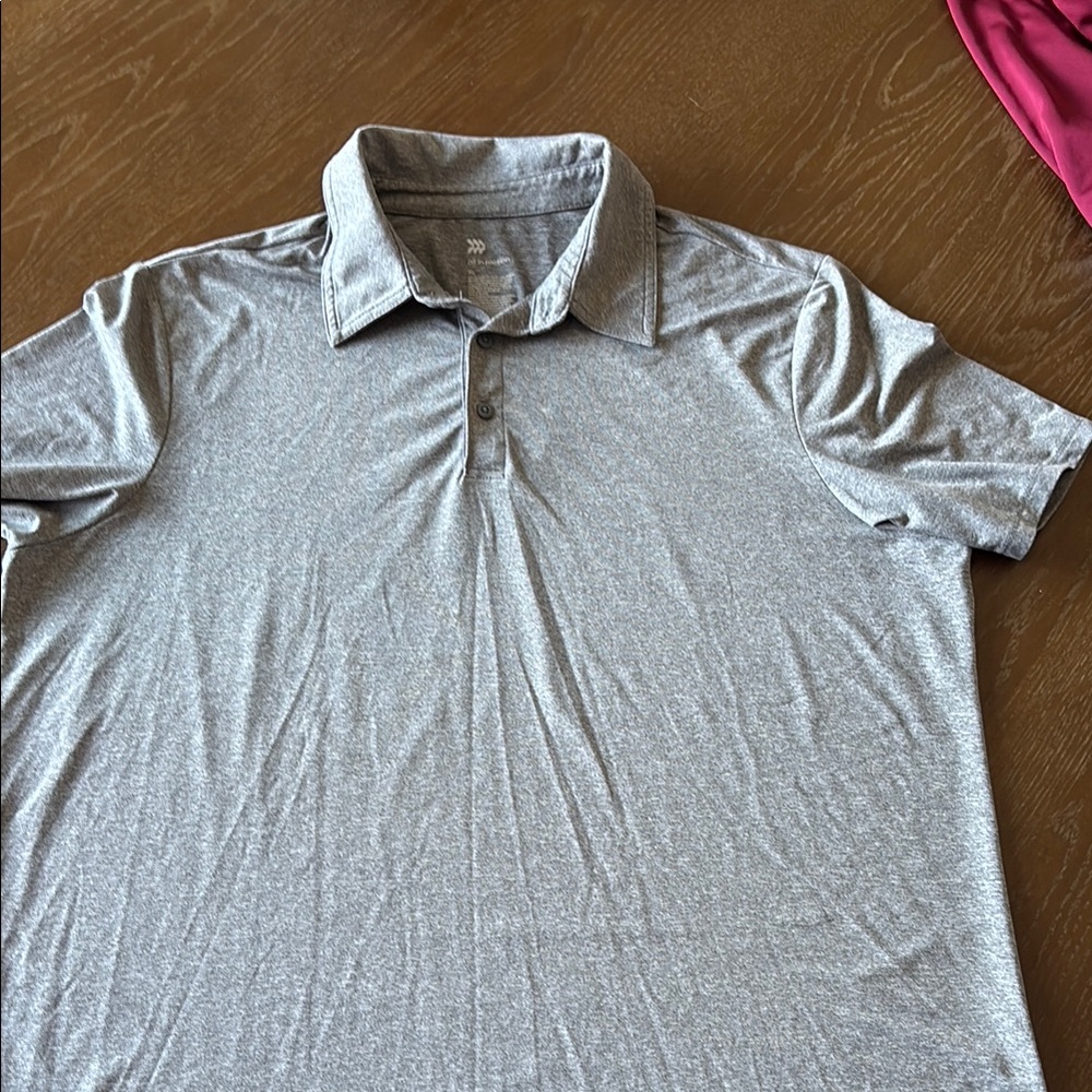 Gray Polo Shirt